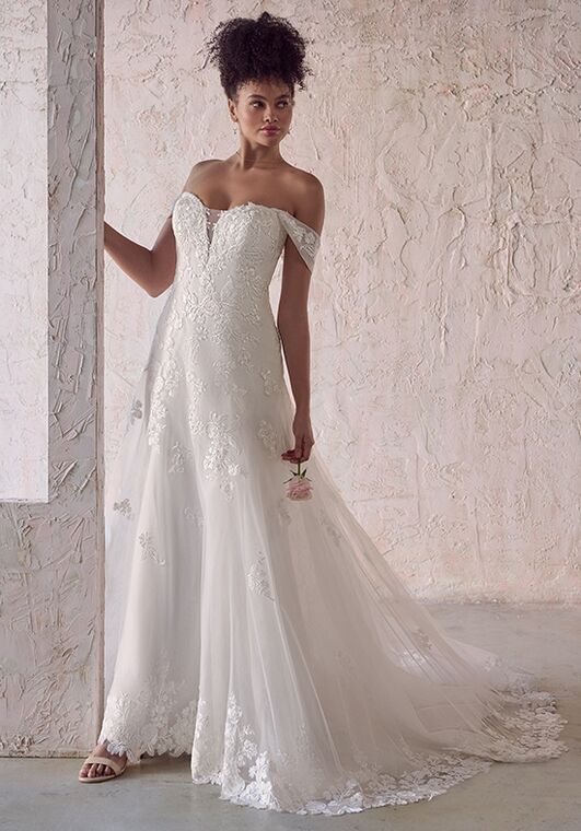 Maggie Sottero NAKITA A-Line Wedding Dress - 5