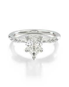 James Allen Pear Cut Engagement Ring