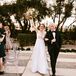 "We kept flowers on the minimal side since our venue was so beautiful," Anna says. "Except the bouquet, which was a showstopper created by Native Poppy,  filled with native desert plants like succulents, air plants and grasses in shades of white and green."