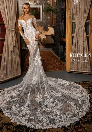 KITTYCHEN VIOLET, H2223 Fit-and-Flare Wedding Dress