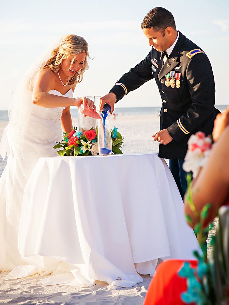 Unity sand wedding ceremony ideas