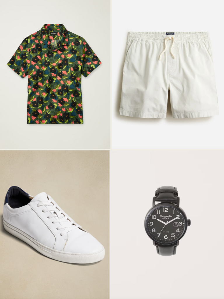 Mens miami beach vacation outfit inspiration