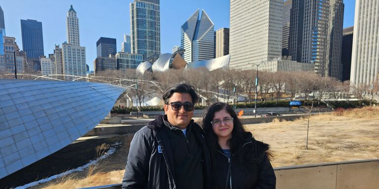 Rishab & Sujita Home Page Banner