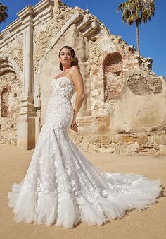 Casablanca Bridal 2471 Paulina Fit-and-Flare Wedding Dress