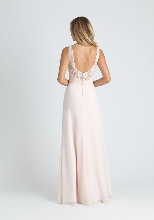Allure Bridesmaids 1530T Bateau Bridesmaid Dress - 2