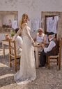 Dance of Puglia by LOVE by Ricca Sposa 25-020(2) Fabiola Column Wedding Dress - thumbnail - 4