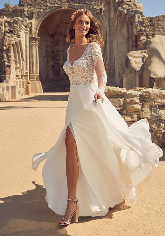 Maggie Sottero CHANTAL LYNETTE Sheath Wedding Dress - 1