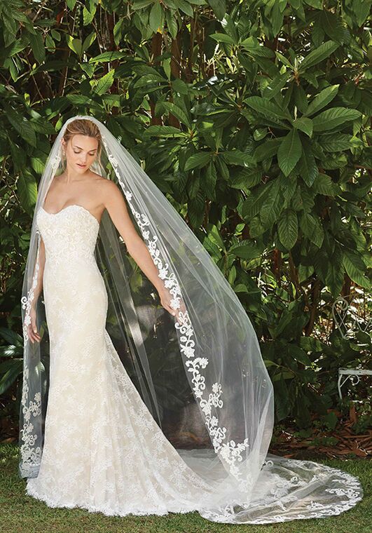 Casablanca Bridal Style 2281 Forsythia Sheath Wedding Dress - 3