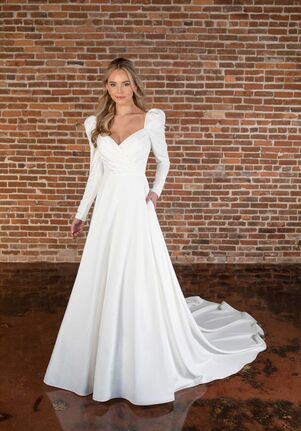 Essense of Australia D3752 A-Line Wedding Dress