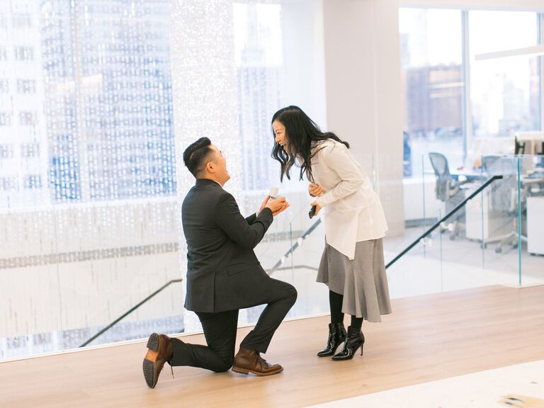 Proposal photoshoot