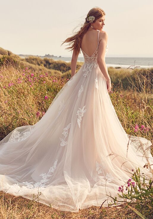 Rebecca Ingram DAHLIA LYNETTE A-Line Wedding Dress - 3