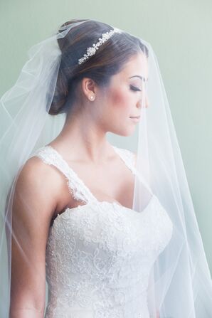 Lace Stella York Wedding Dress