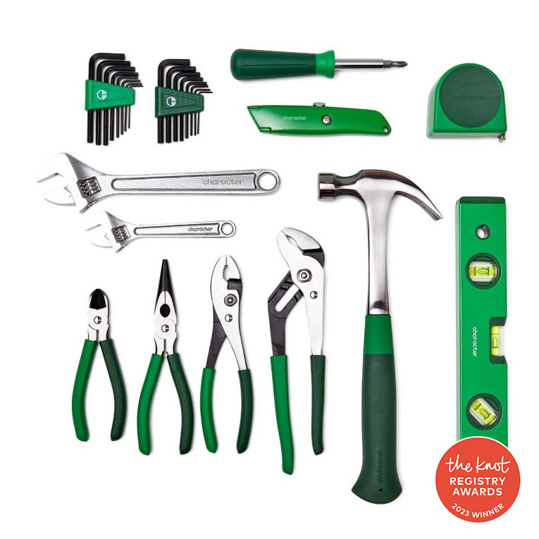 Character 13-Piece Tool Set for your wedding registry