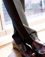 Tie Bar The Lakeshore Wool Chalk Stripe Charcoal Jacket Gray Tuxedo - thumbnail - 4