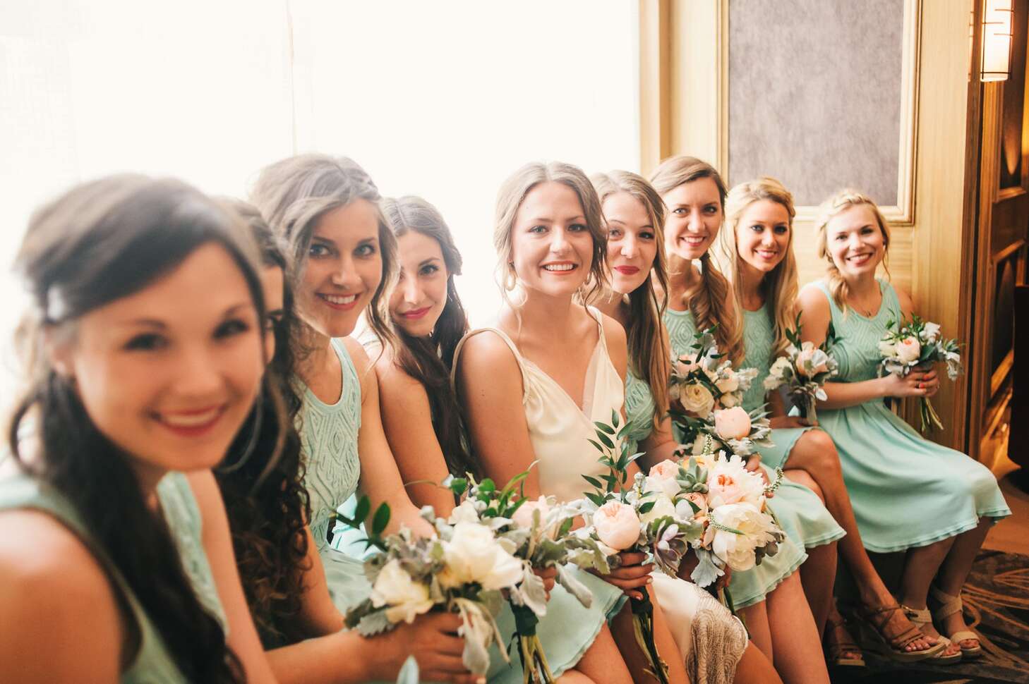 Seafoam Green Bridesmaid Dresses
