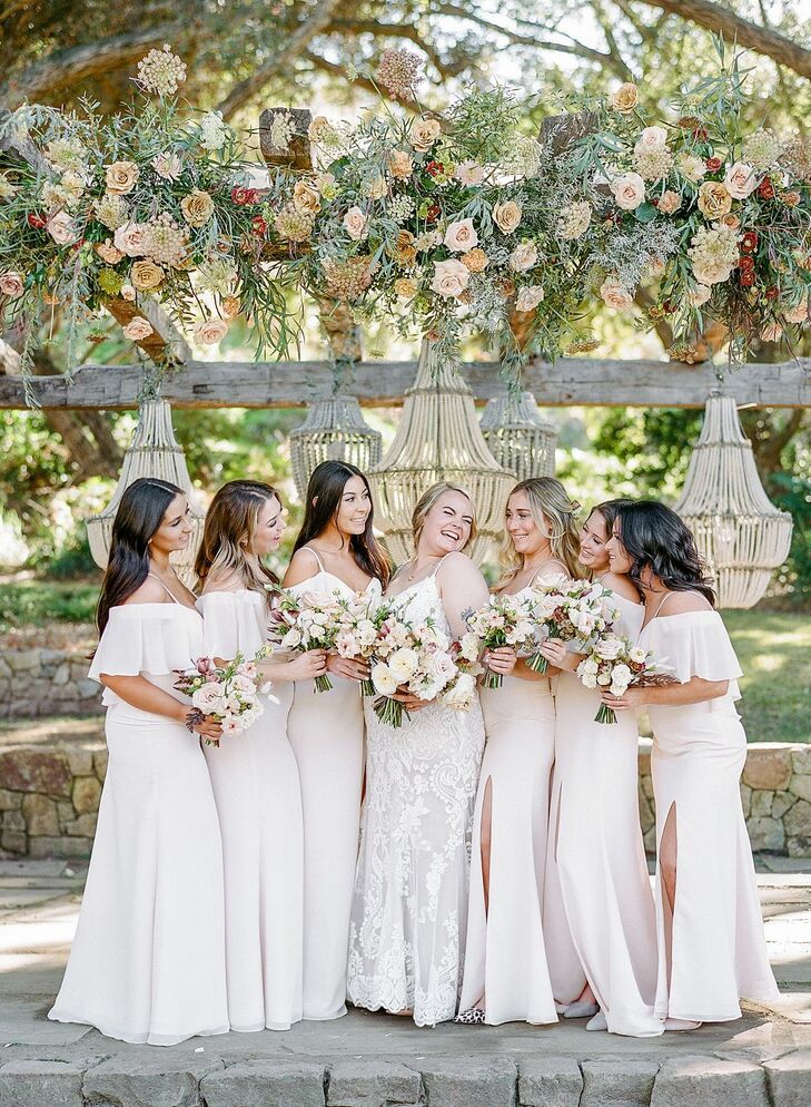 Bridal Party at Vista Valley Country Club in California