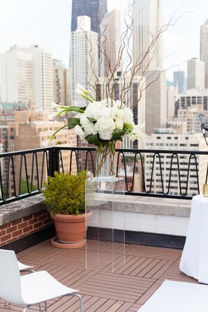 Modern Rooftop Altar Arrangement at The Ambassador