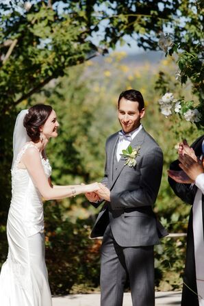 Bride and Groom Officially Married
