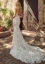 Calla Blanche 124252 Hera Sheath Wedding Dress - thumbnail - 3