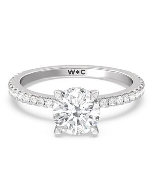 With Clarity Princess, Cushion, Emerald, Radiant, Round, Oval Cut Engagement Ring