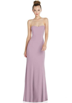 Dessy Group Strapless Princess Line Crepe Mermaid Gown - 6860 Sweetheart Bridesmaid Dress