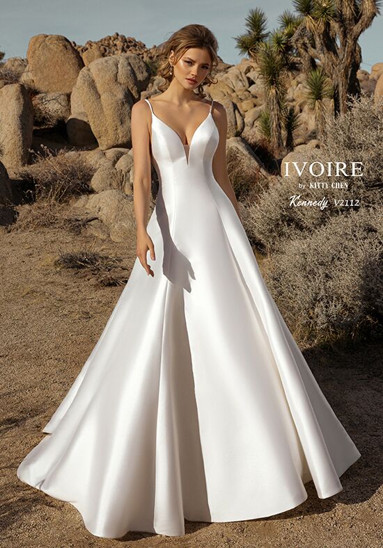 IVOIRE by KITTY CHEN KENNEDY,V2112 Ball Gown Wedding Dress - 1
