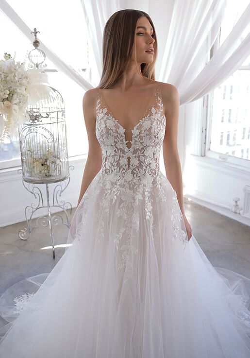 Blue by Enzoani Olani A-Line Wedding Dress - 3