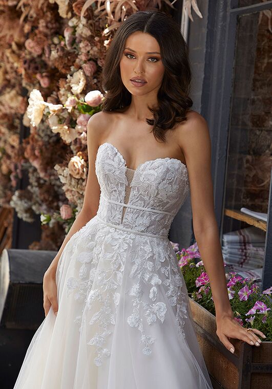 Morilee by Madeline Gardner Judith, 4115 Ball Gown Wedding Dress - 3