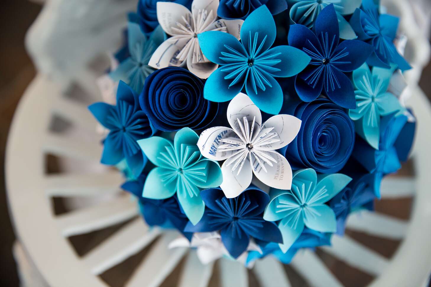 DIY How To: Origami Paper Flower Bouquet