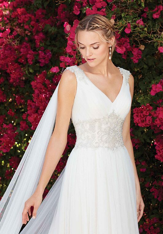 Casablanca Bridal Style 2272 Dahlia A-Line Wedding Dress - 3