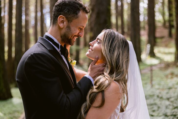 Carly Stein and Oliver Kremer Couple Wedding Portraits