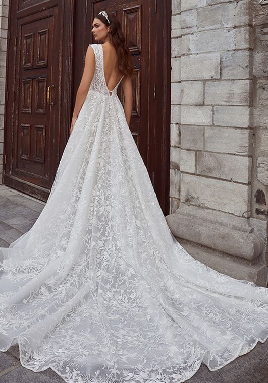 Calla Blanche 124117 Latrice A-Line Wedding Dress - 2