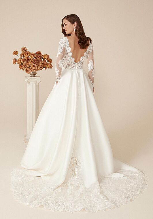 Justin Alexander Dara Ball Gown Wedding Dress - 5
