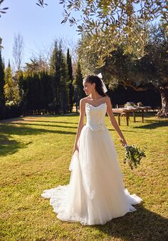 Lillian West 66411 A-Line Wedding Dress