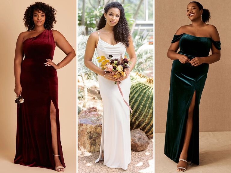 25 Velvet Bridesmaid Dresses in Every Style & Color