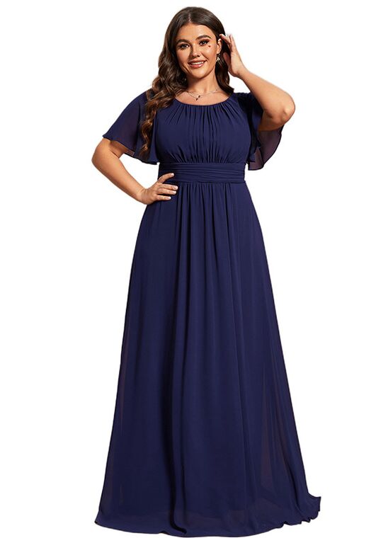 Ever-Pretty ES01840 Scoop Bridesmaid Dress - 4