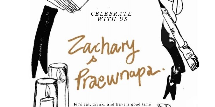 Praewnapa & Zachary Home Page Banner