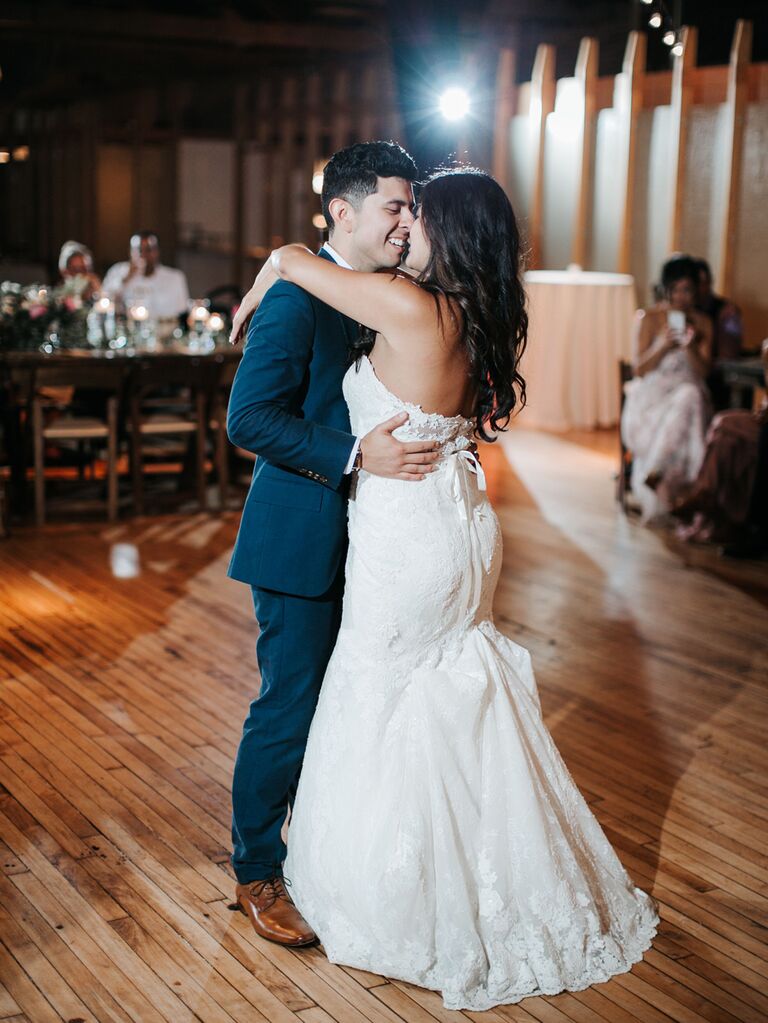First dance at wedding reception