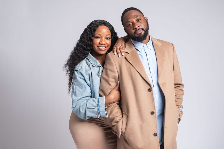 Aja & Clarence  Home Page Banner
