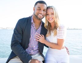 Golden Tate and Elise Pollard