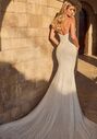 Calla Blanche 125122 Ziva Sheath Wedding Dress - thumbnail - 4