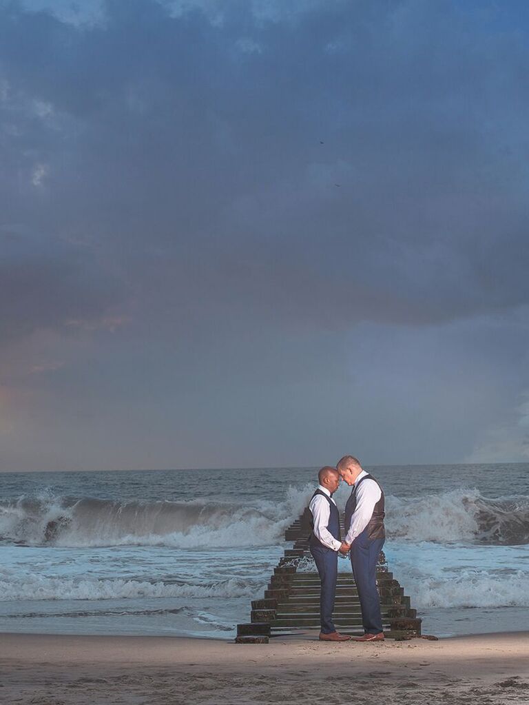 Beach wedding venue in Rehoboth Beach, Delaware.