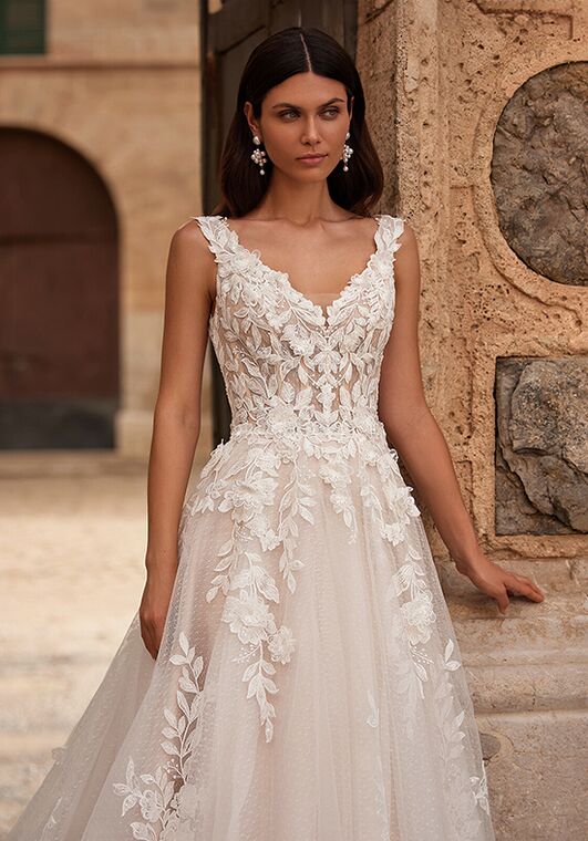 Val Stefani Laila A-Line Wedding Dress - 2