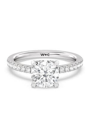 With Clarity Cushion, Emerald, Radiant, Round, Oval Cut Engagement Ring