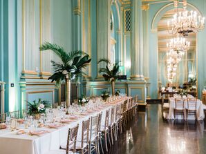 Modern and Elegant Reception at The Green Room in San Francisco