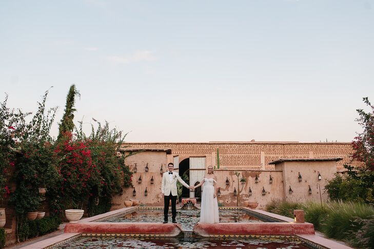 The Kasbah-style hotel features olive trees, two pools, a Hamman, open-air riad and mini souk.