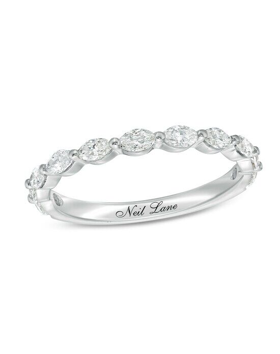 Kay Jewelers Neil Lane Premiere Diamond Band 5/8 ct tw 14K White Gold White Gold Wedding Ring - 1