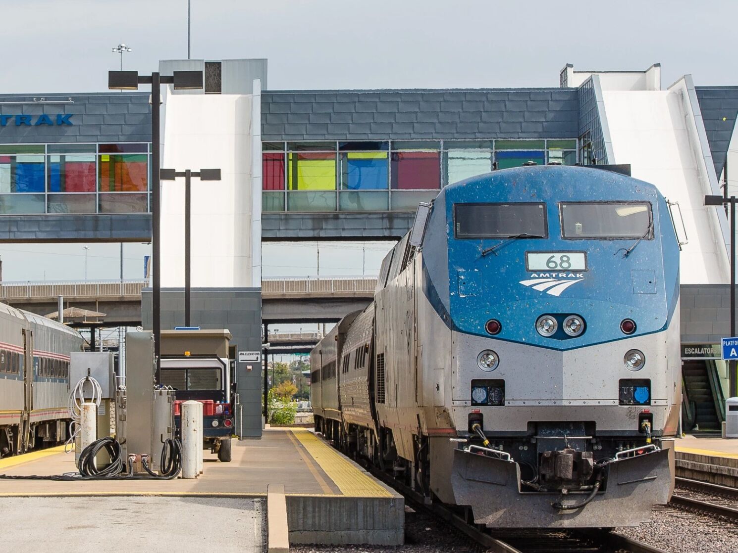 Picture of Take the Amtrak train!