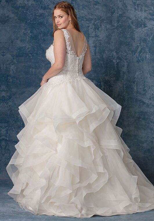 Beloved by Casablanca Bridal BL248 Tiffany Ball Gown Wedding Dress - 4