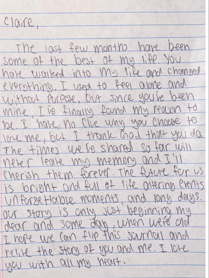 Picture of To Claire From Dylan